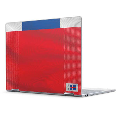 Iceland Soccer Flag Pixelbook Skin
